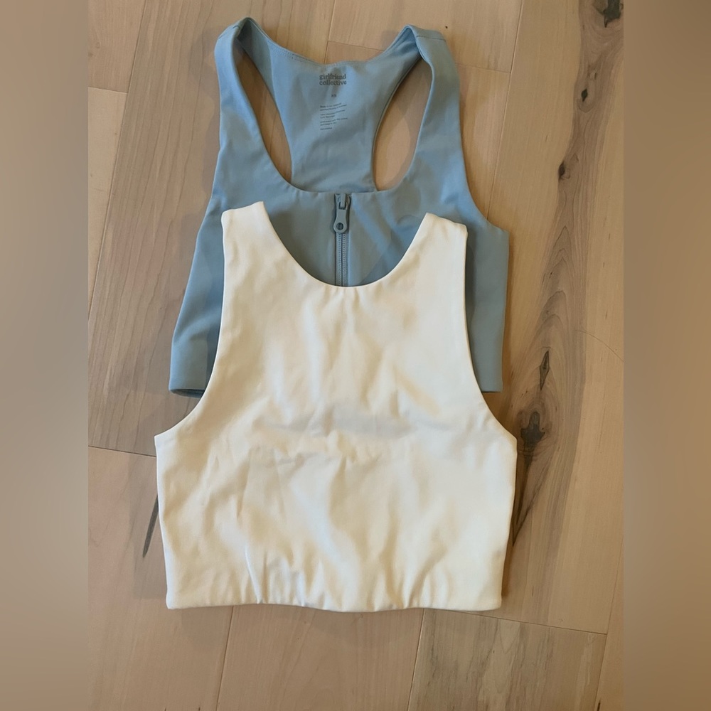 Size xs girlfriend collective sports bras.